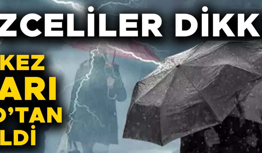 SON DAKİKA UYARISI! KUVVETLİ GELİYOR...
