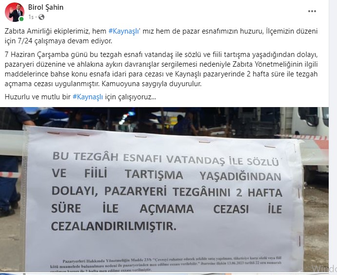 BİROL ŞAHİN PAYLAŞIM