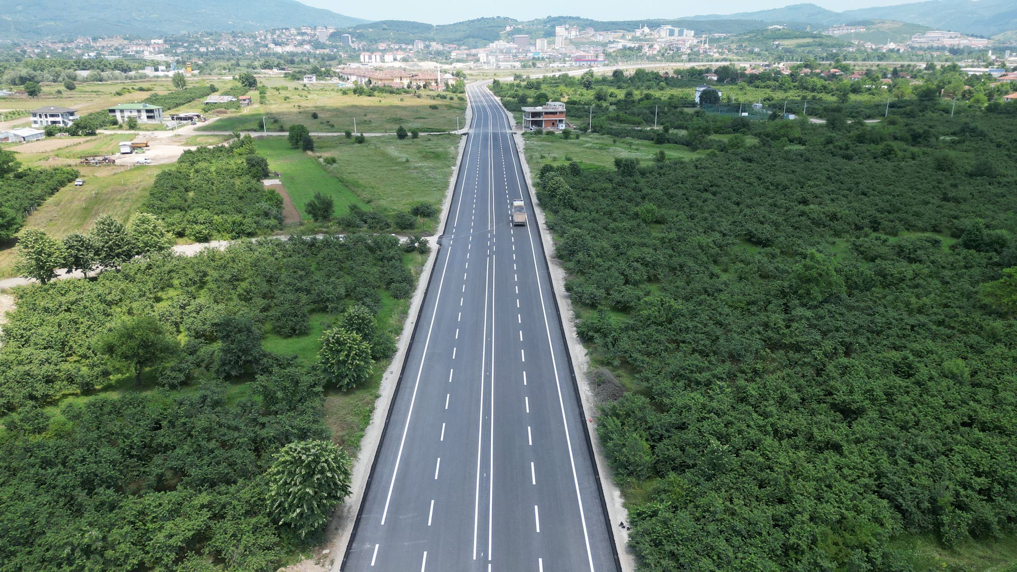 körpeşler-çamköy yolu tamamlandı (9)