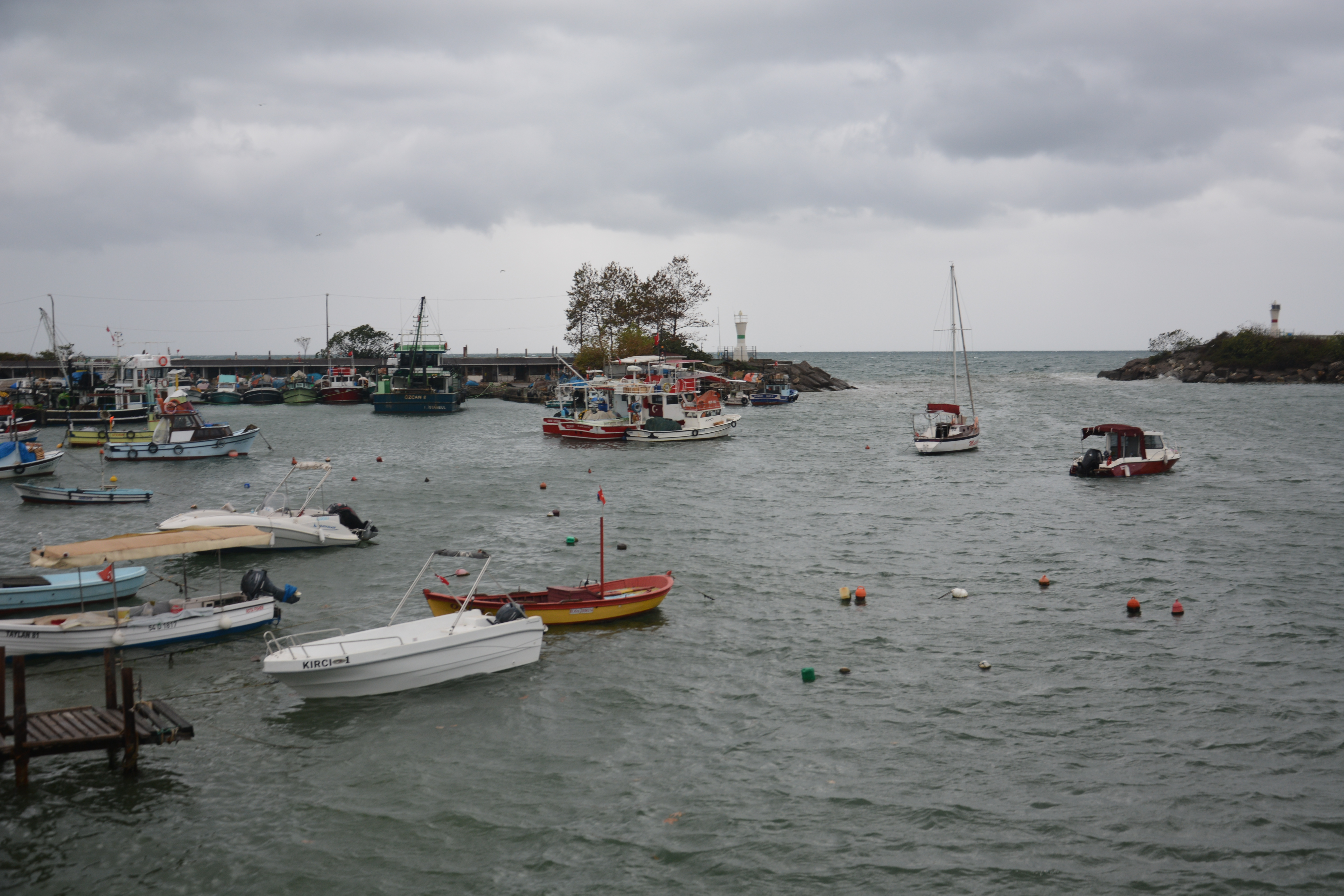 AA-20231016-32422600-32422599-DUZCE_VE_SAKARYADAKI_BALIKCILAR_KUVVETLI_POYRAZ_NEDENIYLE_DENIZE_ACILAMADI