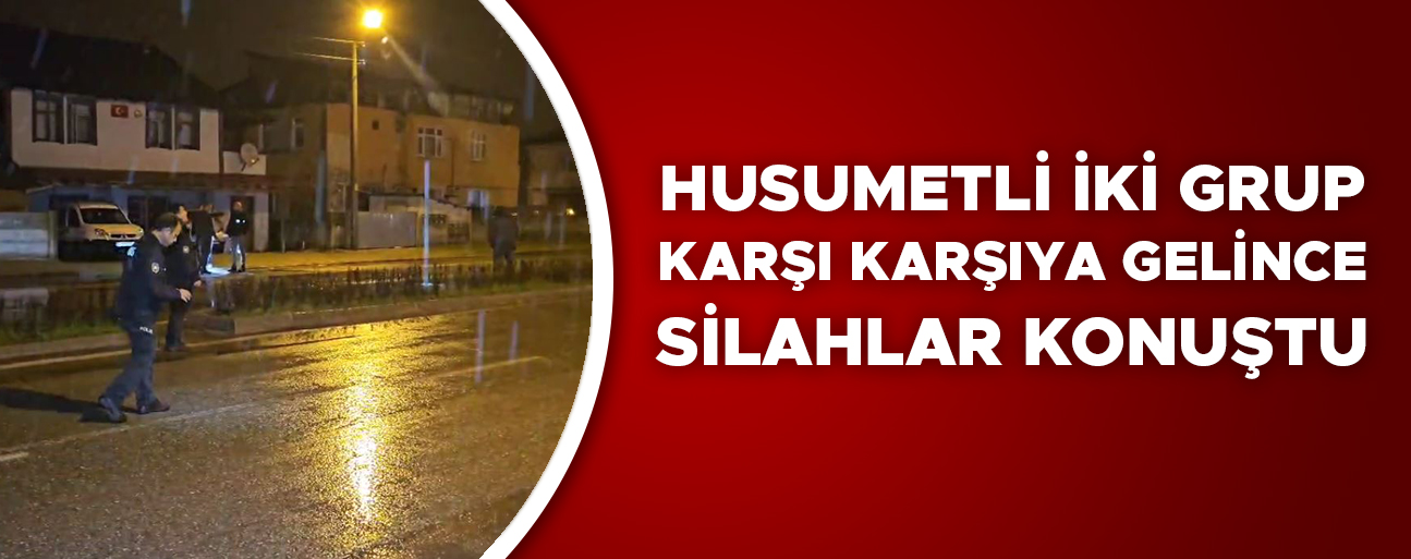 1 KİŞİ KOLUNDAN YARALANDI