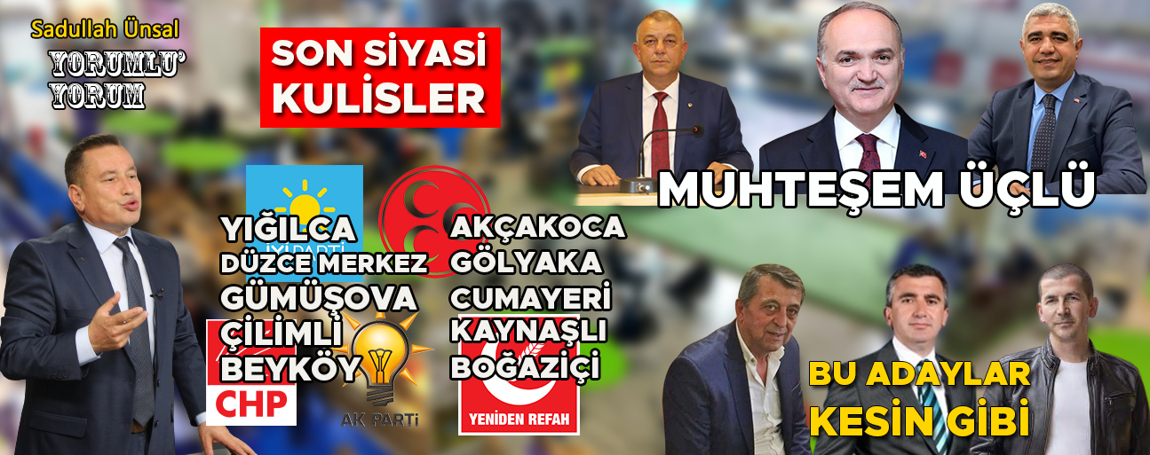 HER İŞİ HER KİŞİ, BÜYÜK İŞİ ER KİŞİ YAPAR