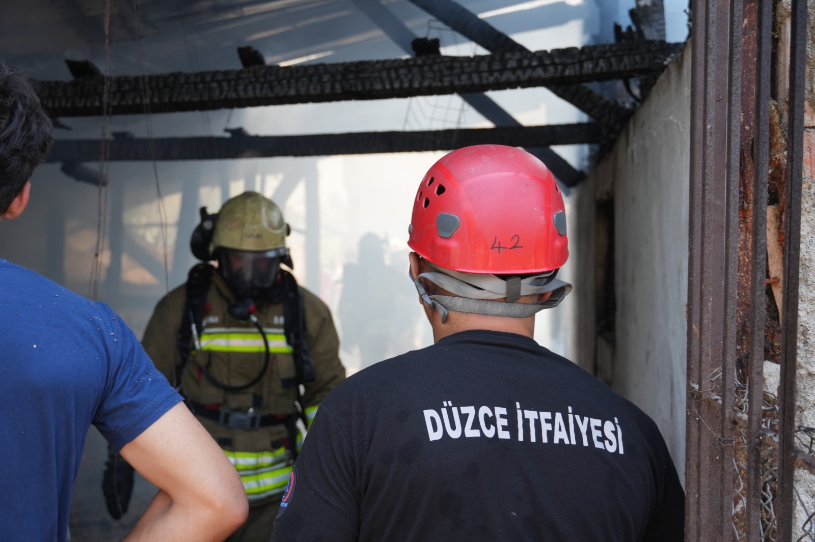 Düzce İtfaiyesi Yangın Müdahale (7)