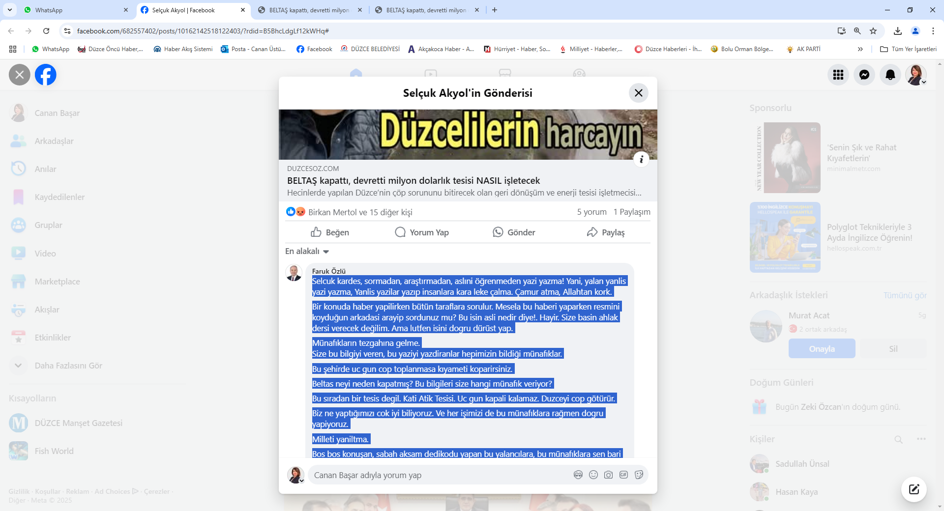 Selçuk Akyol Facebook Google Chrome 10.02.2025 15 23 48