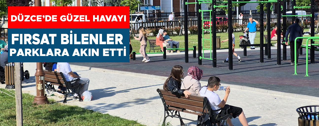 23 NİSAN PARKI VATANDAŞLARIN UĞRAK NOKTASI OLDU
