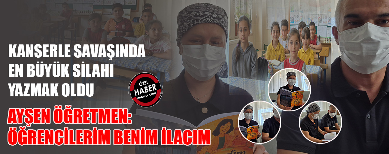 ÖĞRENCİLERİNE ÖZLEMİ ‘SINIFIM İLACIM’ KİTABINI KALEME ALDIRDI