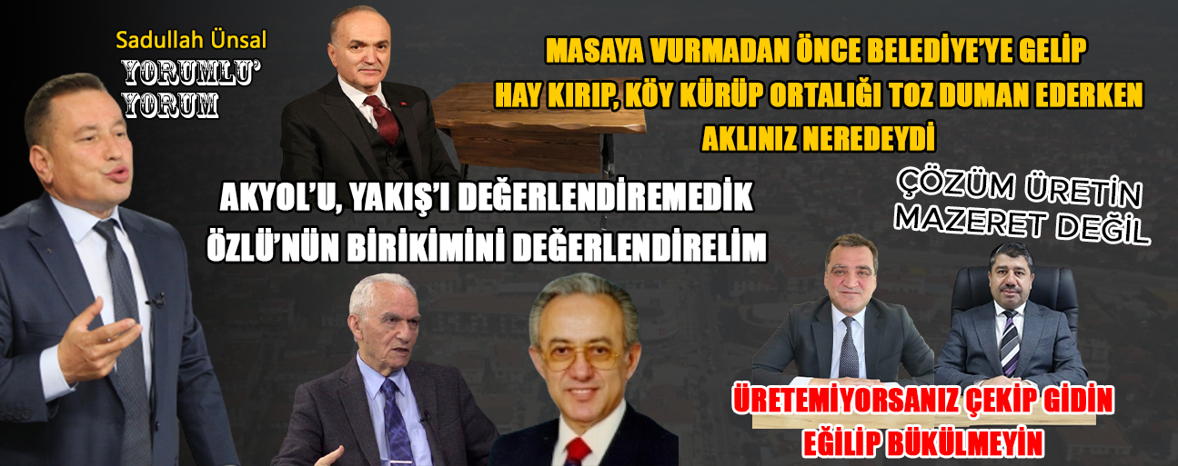BAŞKANIN MASASINA VURULUNCAYA KADAR SİZ NEREDEYDİNİZ?