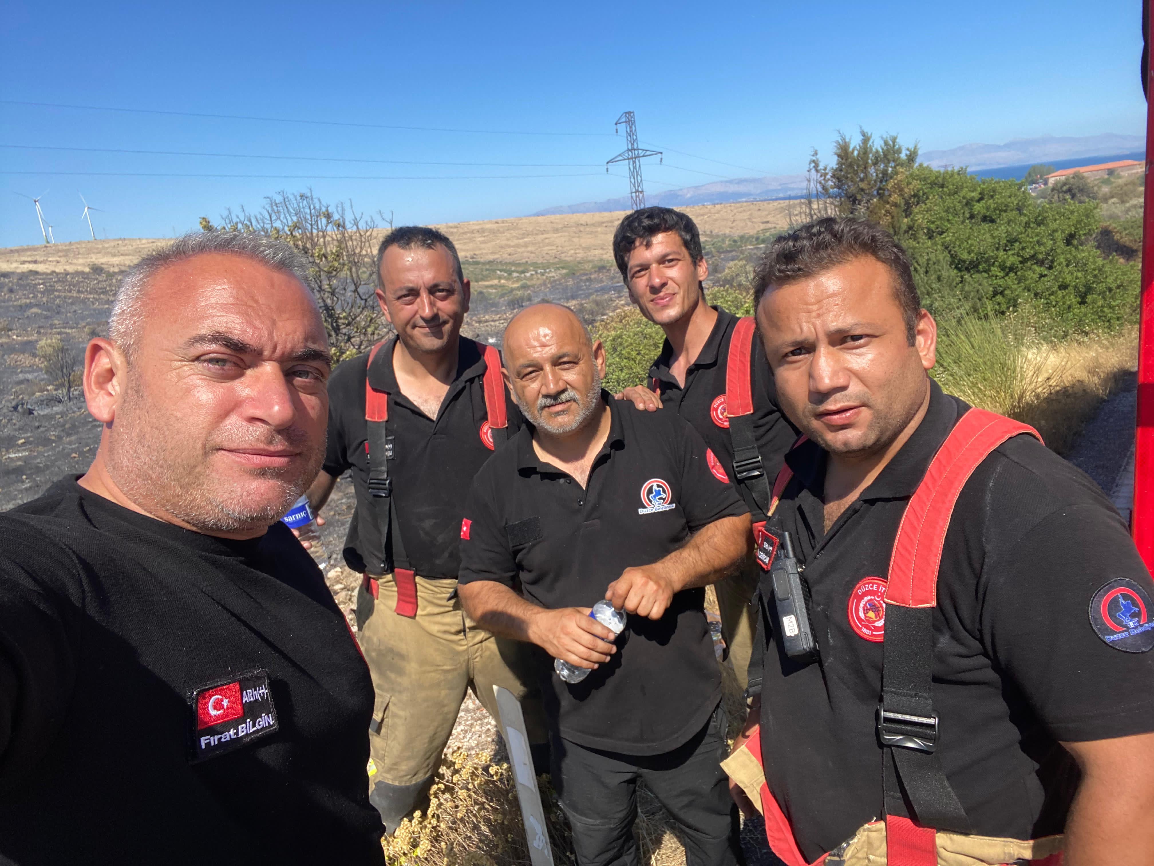 Düzce Itfaiyesi Çeşmede (2)