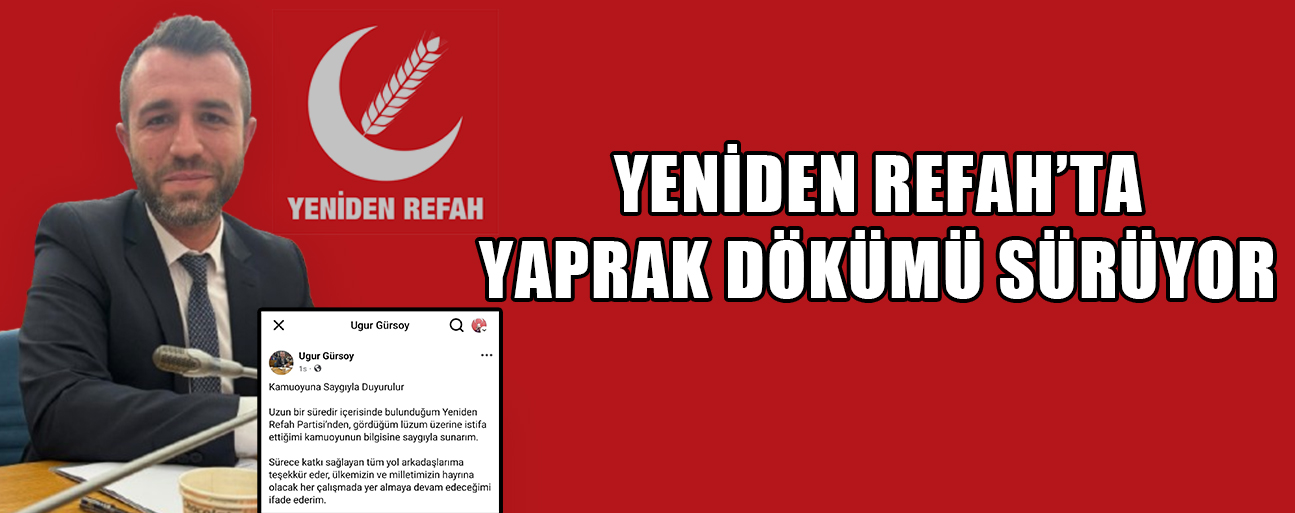 BU KEZ MECLİS ÜYESİ GÜRSOY PARTİSİNDEN İSTİFA ETTİ