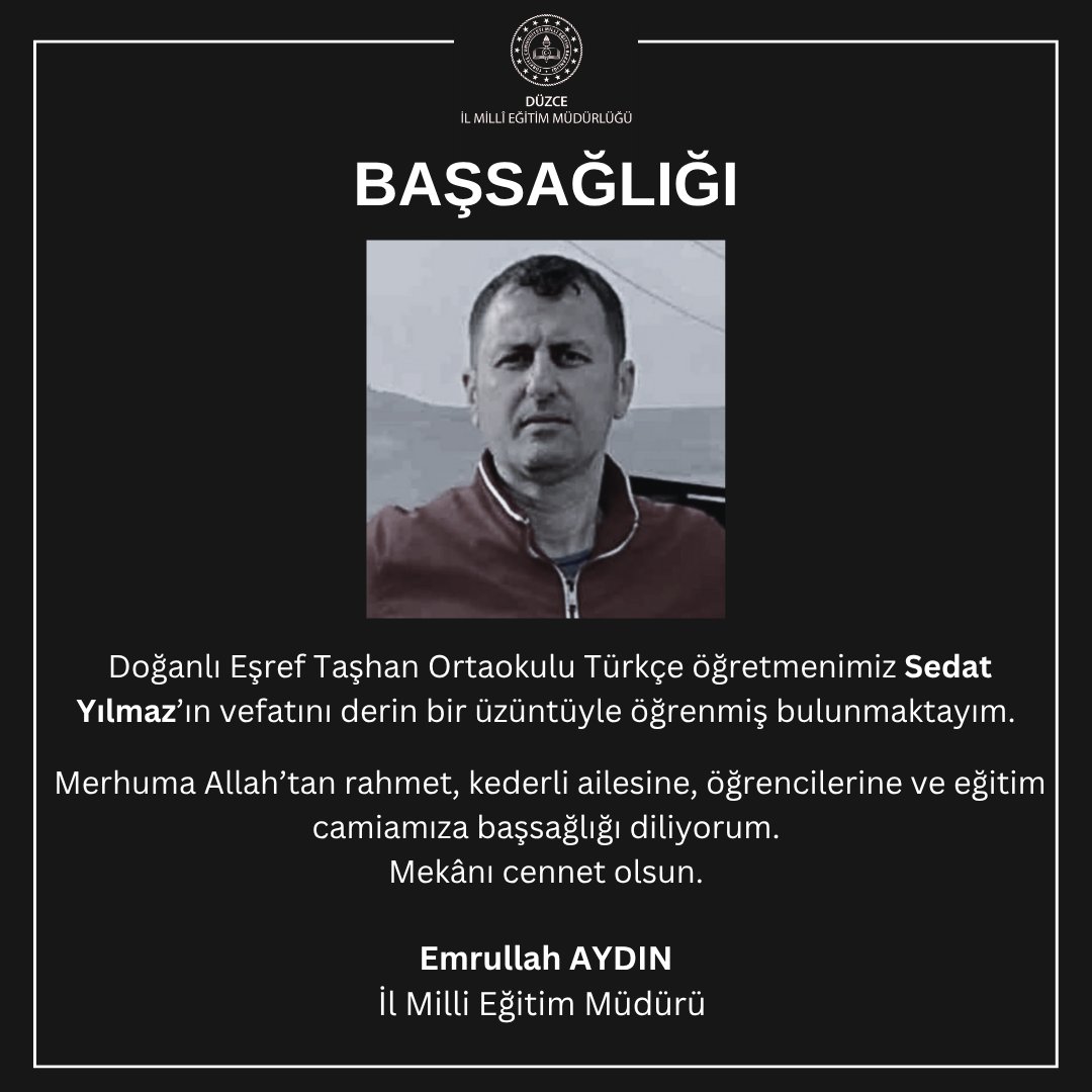 Mi̇lli̇ Eği̇ti̇m Tazi̇ye