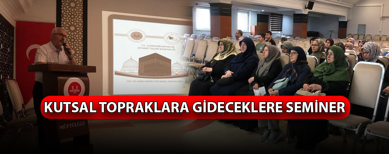 DÜZCE'DEN KUTSAL YOLCULUĞA HAZIRLIK: UMRE SEMİNERLERİ BAŞLADI