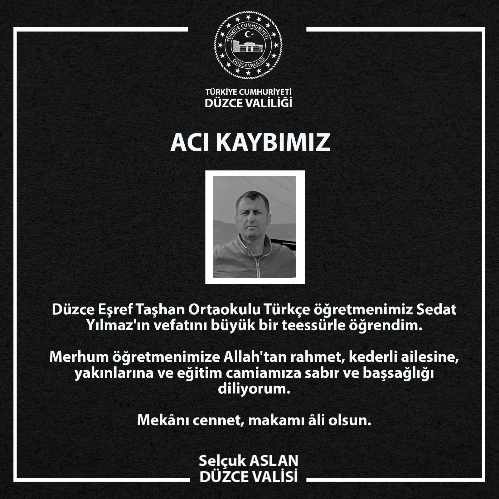 Vali̇ Aslan Tazi̇ye