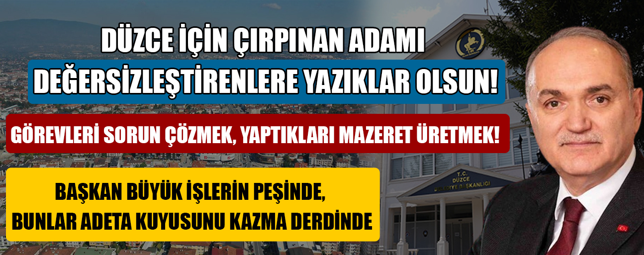 GEÇMİŞTEKİ DEĞERLERİ KULLANAMADIK, ÖZLÜ’DEN FAYDALANALIM