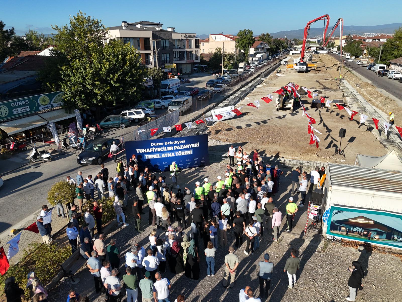 Tuhafiyeciler Pazaryeri Temel Atma (1)