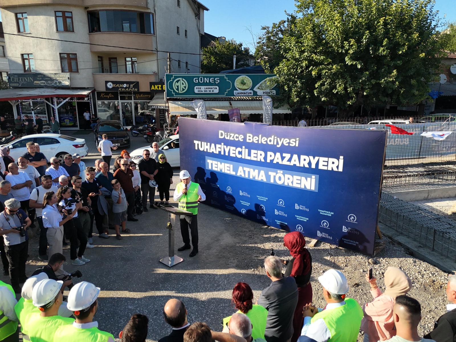 Tuhafiyeciler Pazaryeri Temel Atma (2)