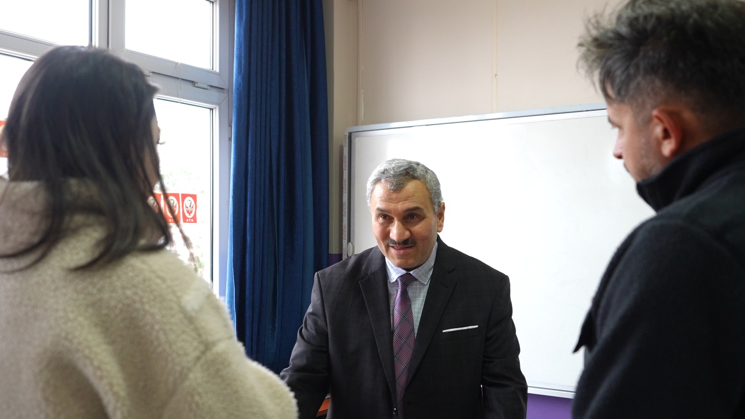 Başkan Özlü Ve Sabri̇ Öğretmene Mektup (1)