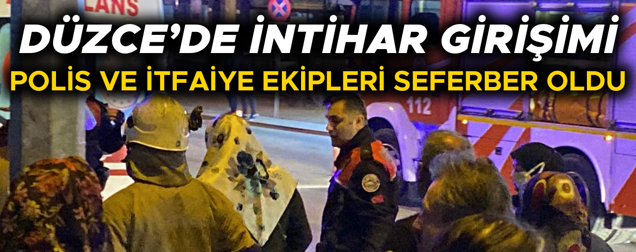GENÇ KADIN YAŞAMINA SON VERMEK İÇİN KÖPRÜYE ÇIKTI
