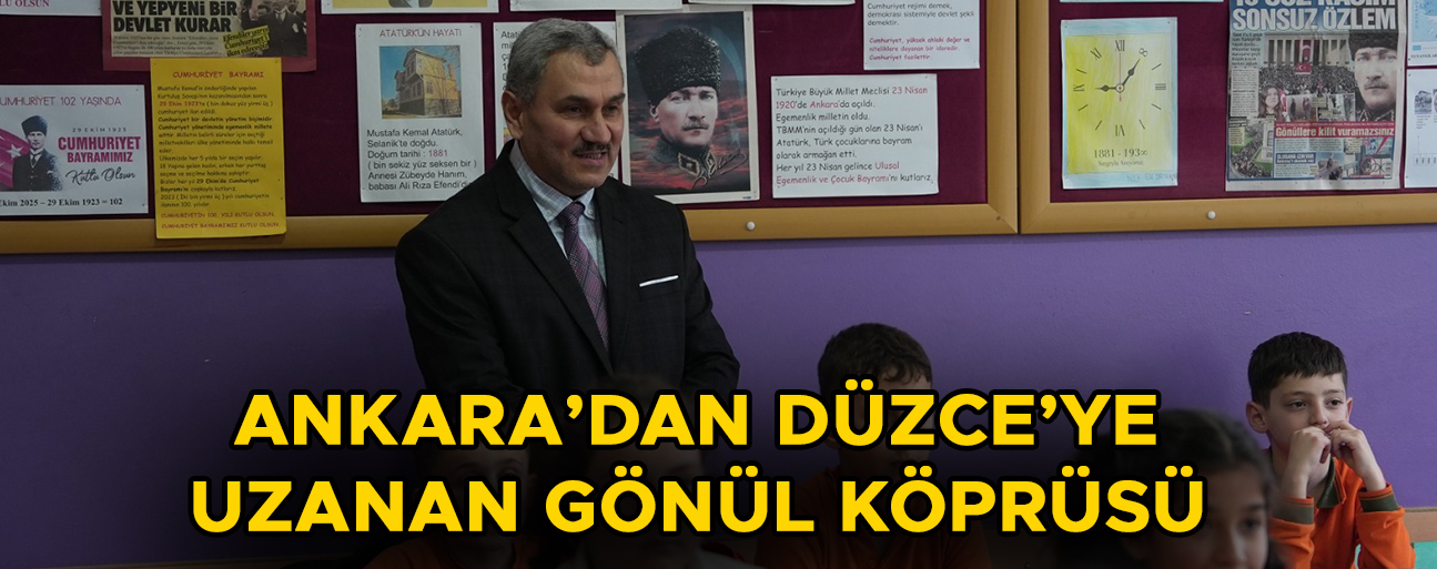 ÖĞRENCİLER SABRİ ÖĞRETMEN’E MEKTUP YAZDI