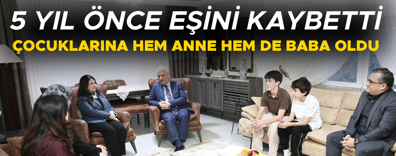 VALİ MAKAS’TAN KARAKUŞ AİLESİNE ANLAMLI ZİYARET