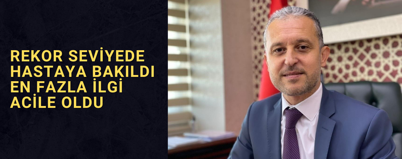 412 BİN NÜFUSLU DÜZCE'DE 6 MİLYON 527 BİN HASTAYA BAKILDI