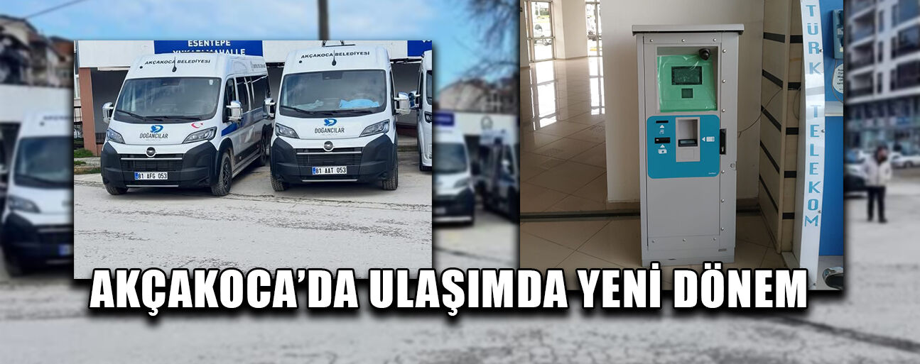 13 ARAÇ YENİ SİSTEMLE HİZMET VERECEK