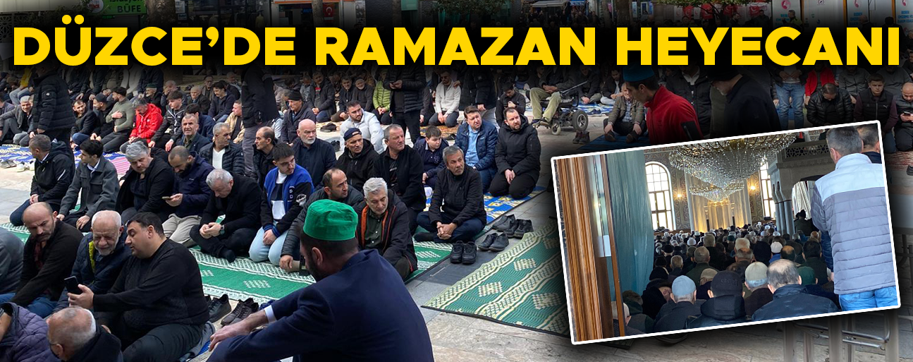 VATANDAŞLAR RAMAZANIN İLK CUMA’SI CAMİLERE AKIN ETTİ