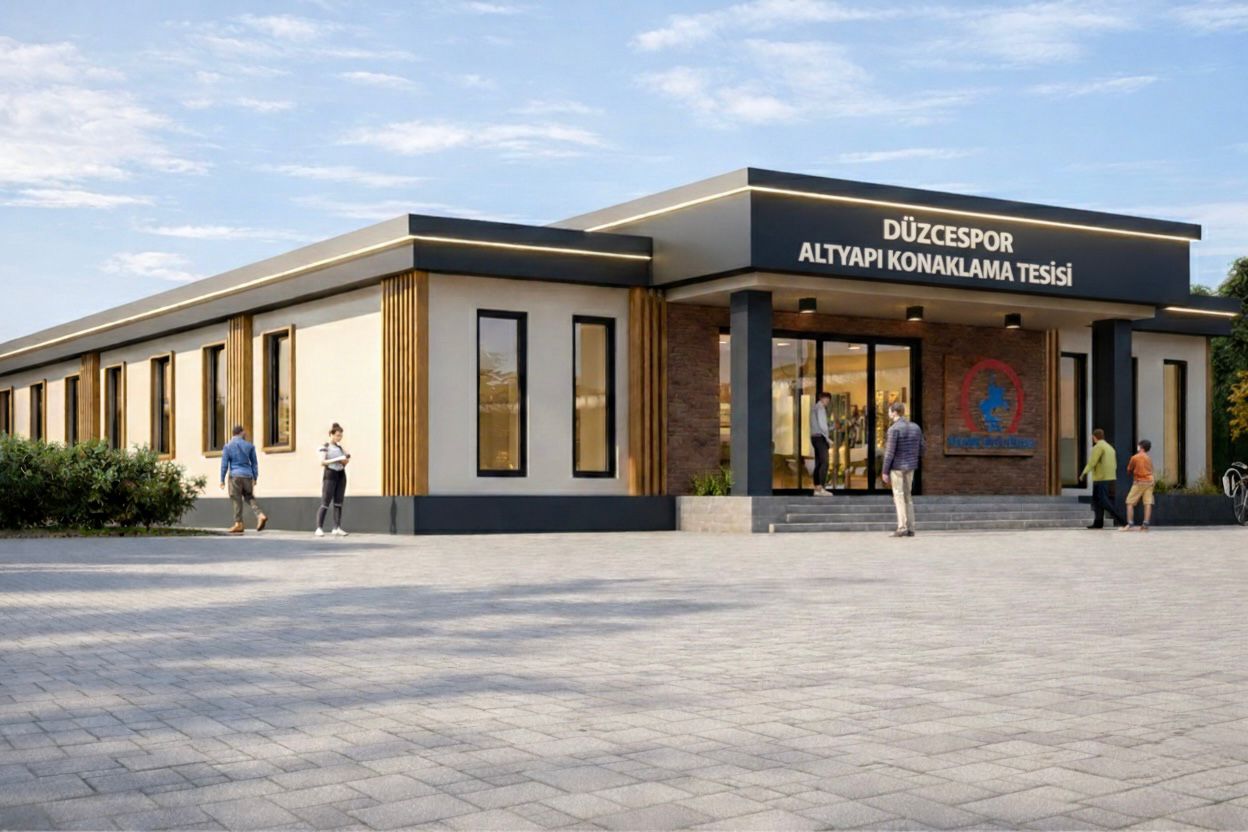 Düzcespor Altyapı Tesisi Temel Atma (4)