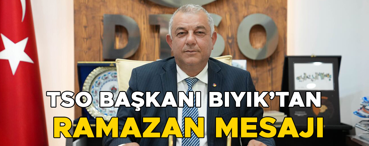“RAMAZAN AYI ÜLKEMİZE HAYIRLAR GETİRSİN”