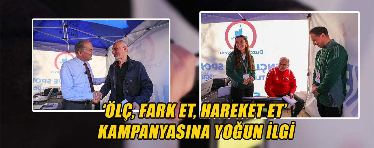 BİR HAFTADA BİN KİŞİ ÖLÇÜM YAPTIRDI