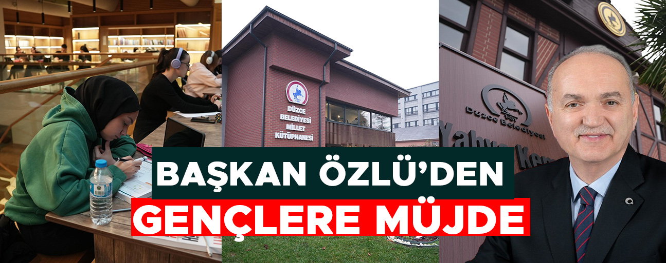 KÜTÜPHANELER SAHURA KADAR AÇIK OLACAK