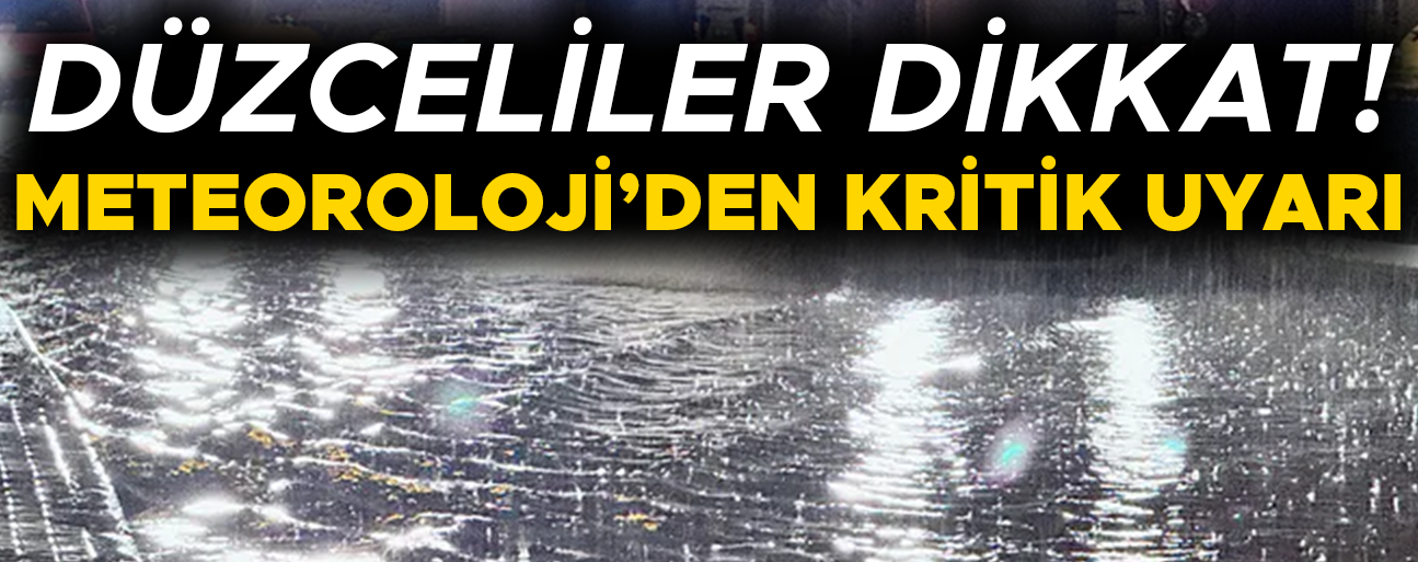 YAĞIŞLAR GERİ DÖNÜYOR