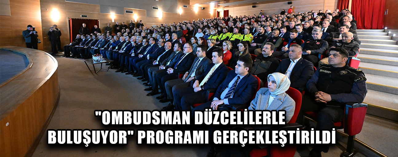 KAMU BAŞDENETÇİSİ MEHMET AKARCA, DÜZCE’DEYDİ