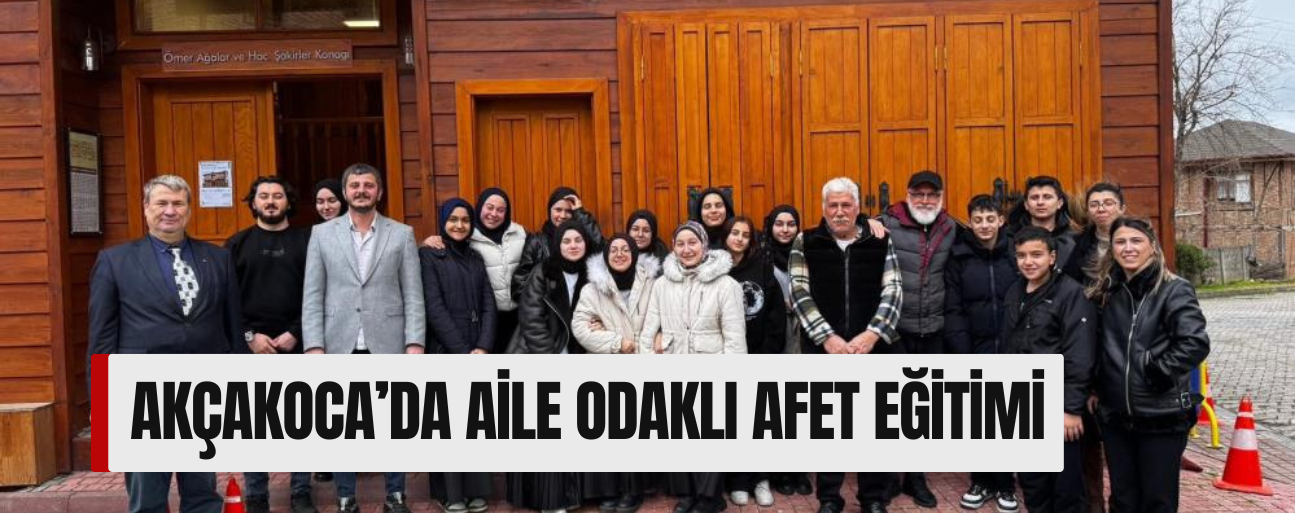 DEPREM, SEL VE YANGINLARA KARŞI ALINACAK ÖNLEMLER ANLATILDI