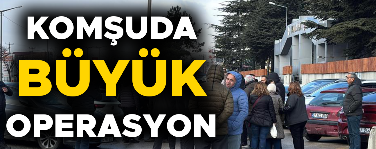 BOLU BELEDİYE BAŞKANI ÖZCAN DAHİL 13 KİŞİ GÖZALTINDA