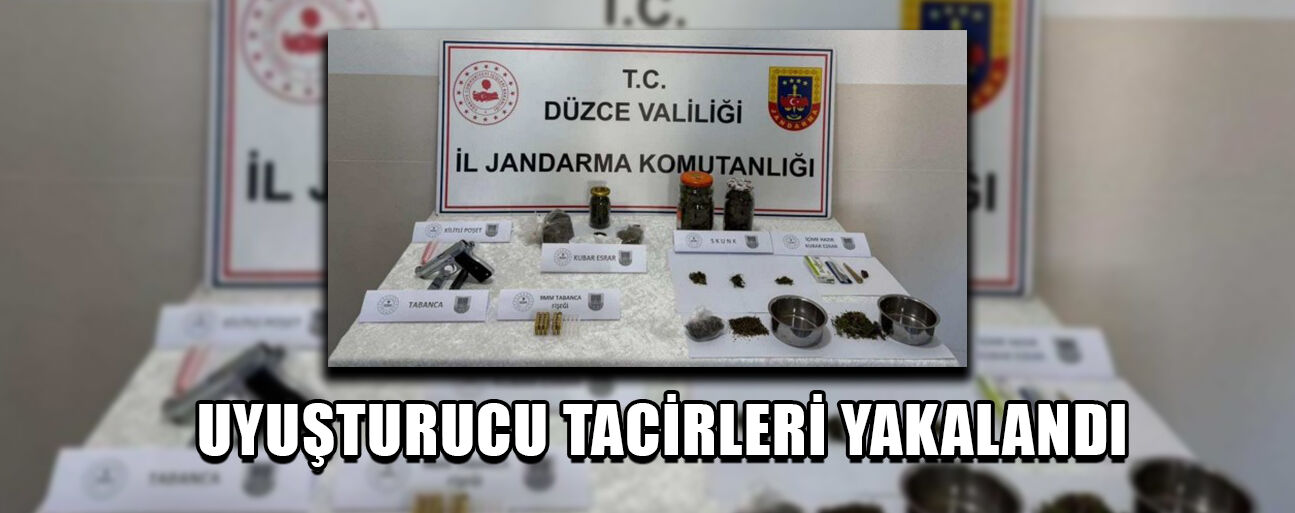 JANDARMADAN ZEHİR TACİRLERİNE SUÇÜSTÜ