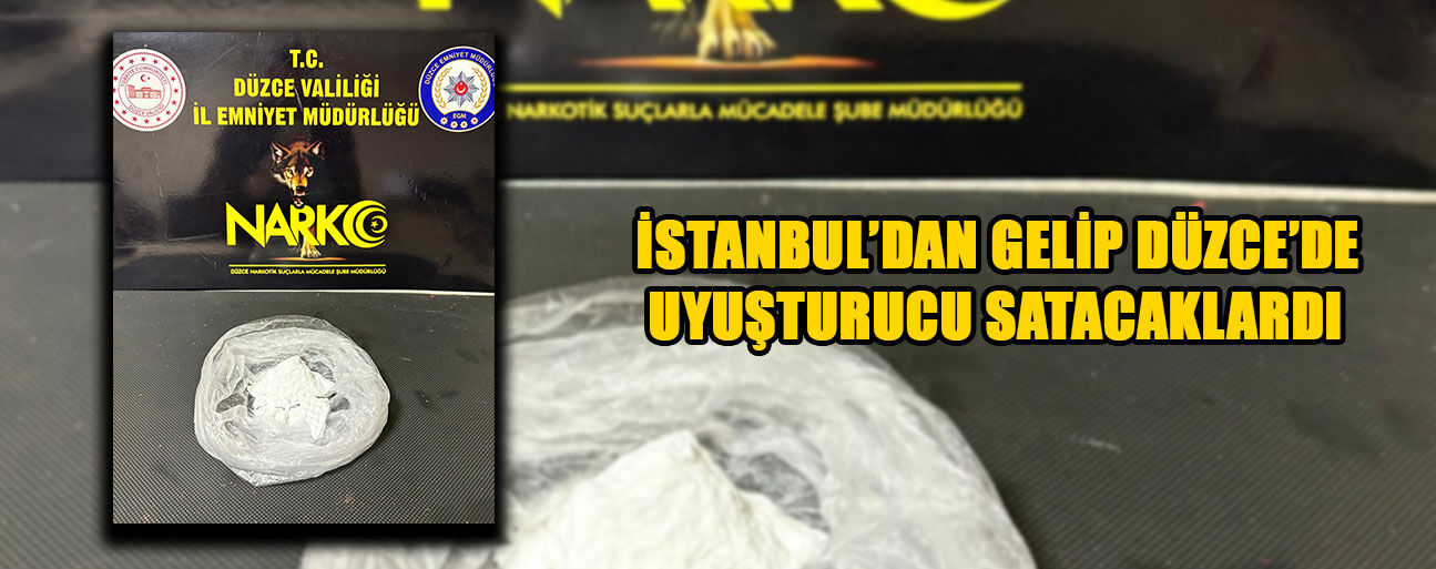 POLİSTEN UYUŞTURUCU SATICILARINA SUÇ ÜSTÜ