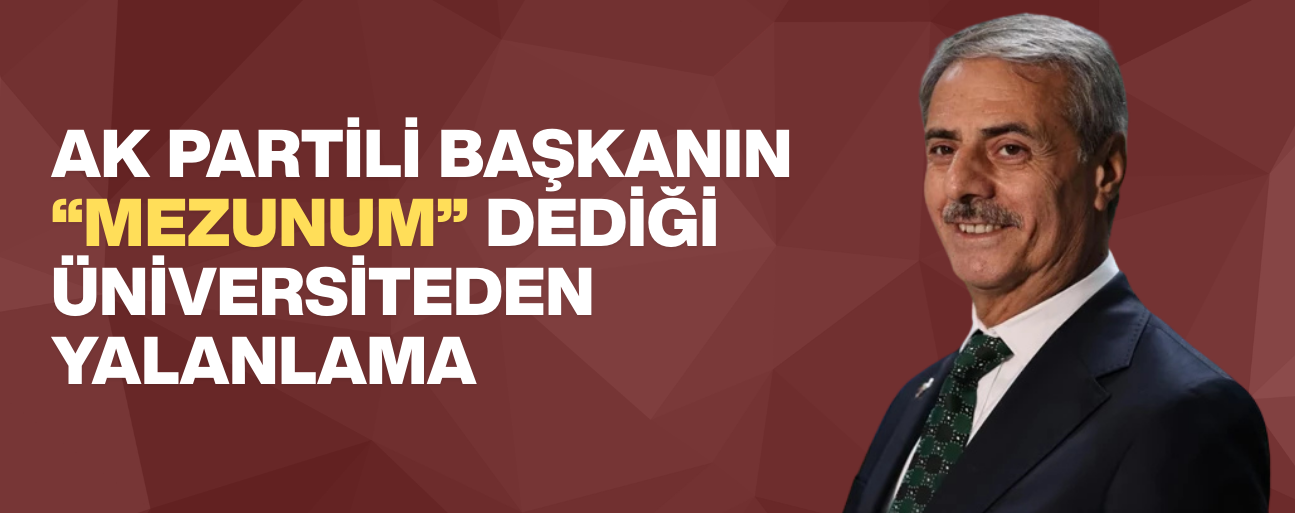 DAÜ: KAYDI YOK, DİPLOMASI BULUNMUYOR