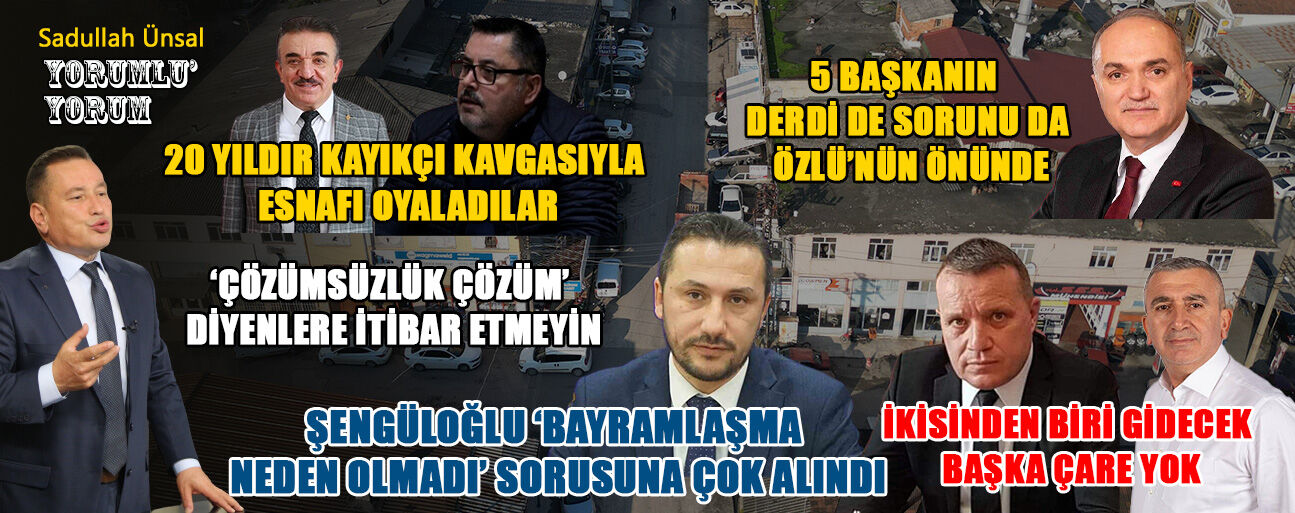 İKTİDAR PARTİSİ AK PARTİ DÜZCE’DE BAYRAMLAŞAMADI