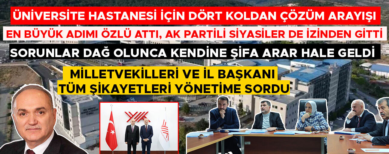 DÜZCE ‘SAĞLIK BAKANLIĞI’NA BAĞLANSIN’ DİYE BASTIRIYOR!