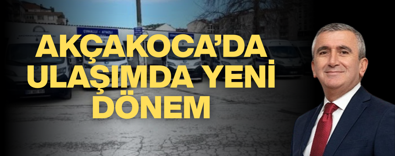 AKÇAKOCA’DA 13 YENİ ARAÇ HİZMETE GİRDİ