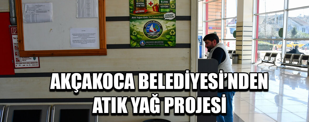 “ATIK YAĞINI GETİR, DOĞAYI KORU!”