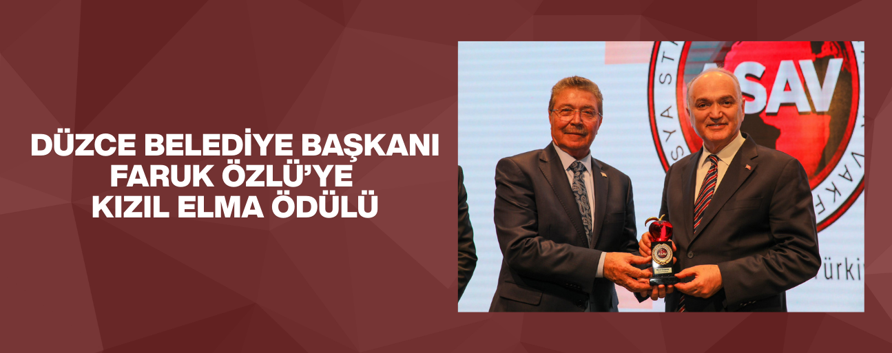 PRESTİJLİ ÖDÜL SAVUNMA SANAYİSİNE KATKILARI İÇİN VERİLDİ