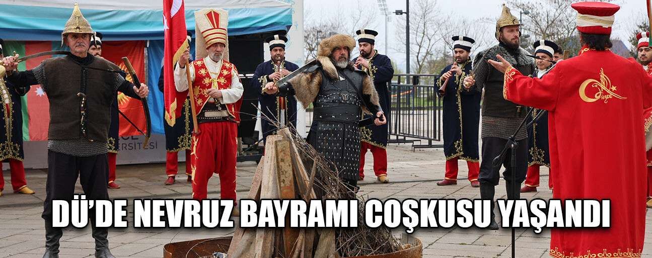 NEVRUZ ATEŞİ YAKILDI