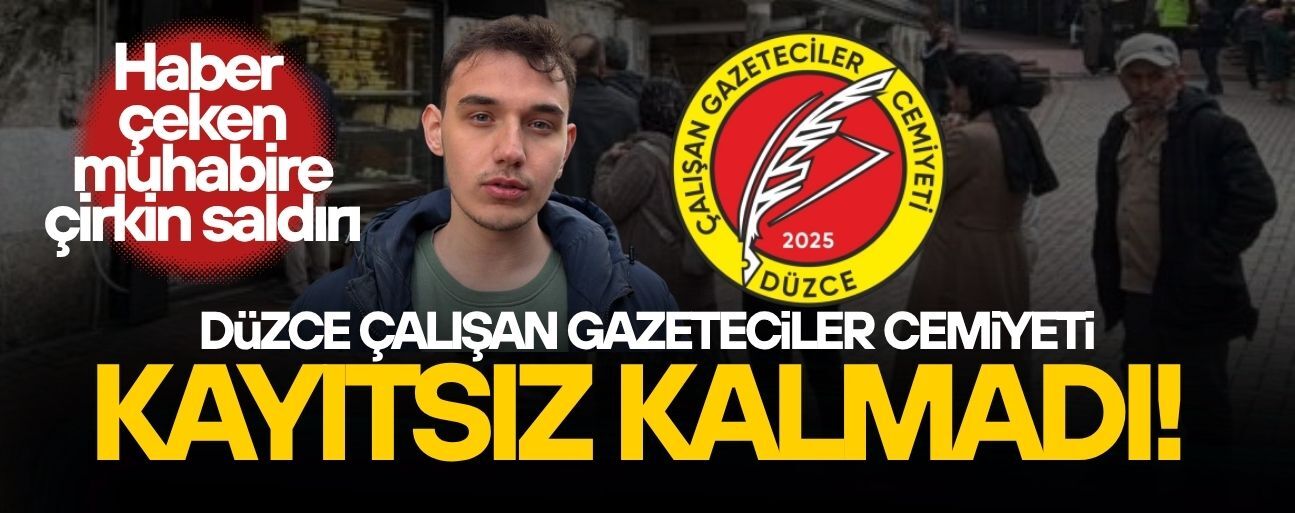 “SALDIRI SADECE GAZETECİLERE DEĞİL, HALKIN HABER ALMA ÖZGÜRLÜĞÜNE YAPILMIŞTIR”
