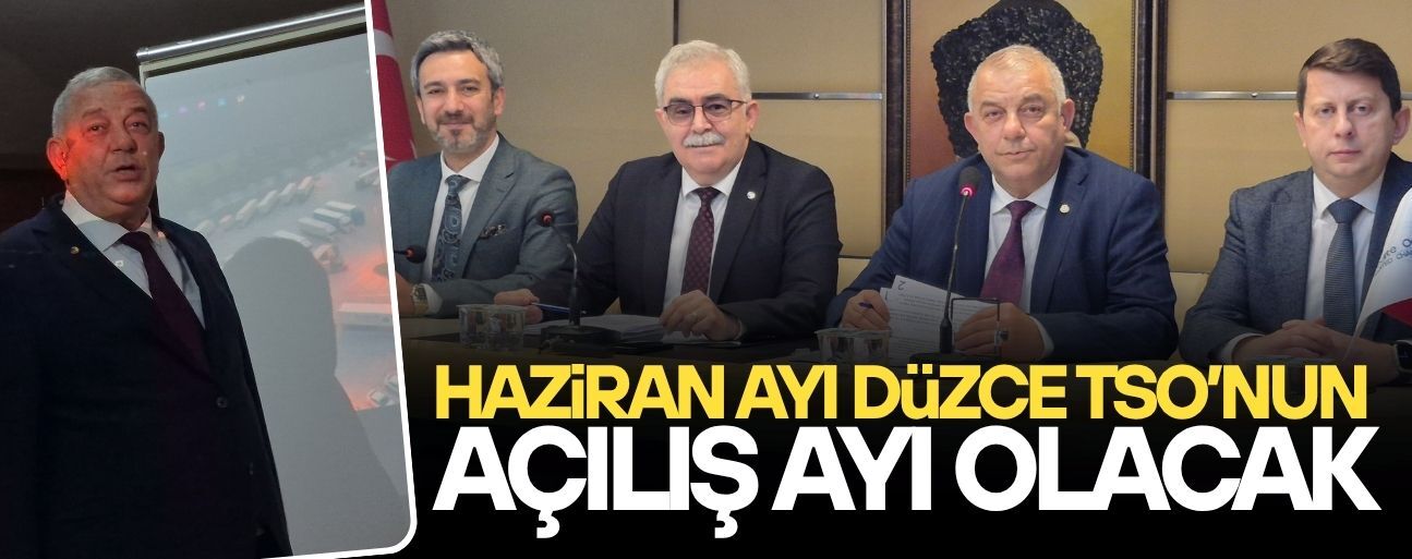 GÜMRÜK MÜDÜRLÜĞÜ VE TSO YENİ BİNASINDA HEDEF HAZİRAN AYI