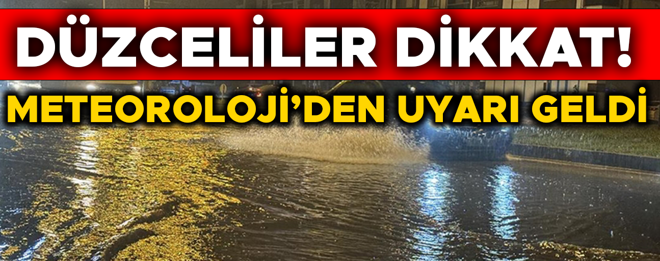 SEL RİSKİ TAŞIYOR