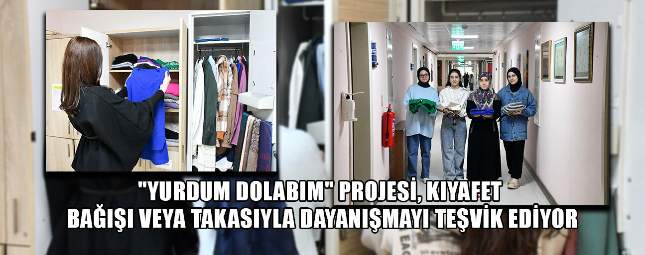 'YURDUM DOLABIM, PAYLAŞTIKÇA ÇOĞALIR'