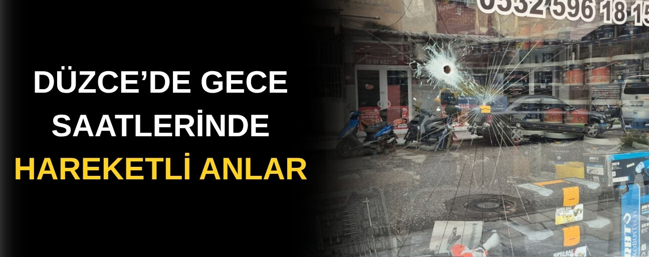 BİR İŞ YERİ KURŞUNLARIN HEDEFİ OLDU