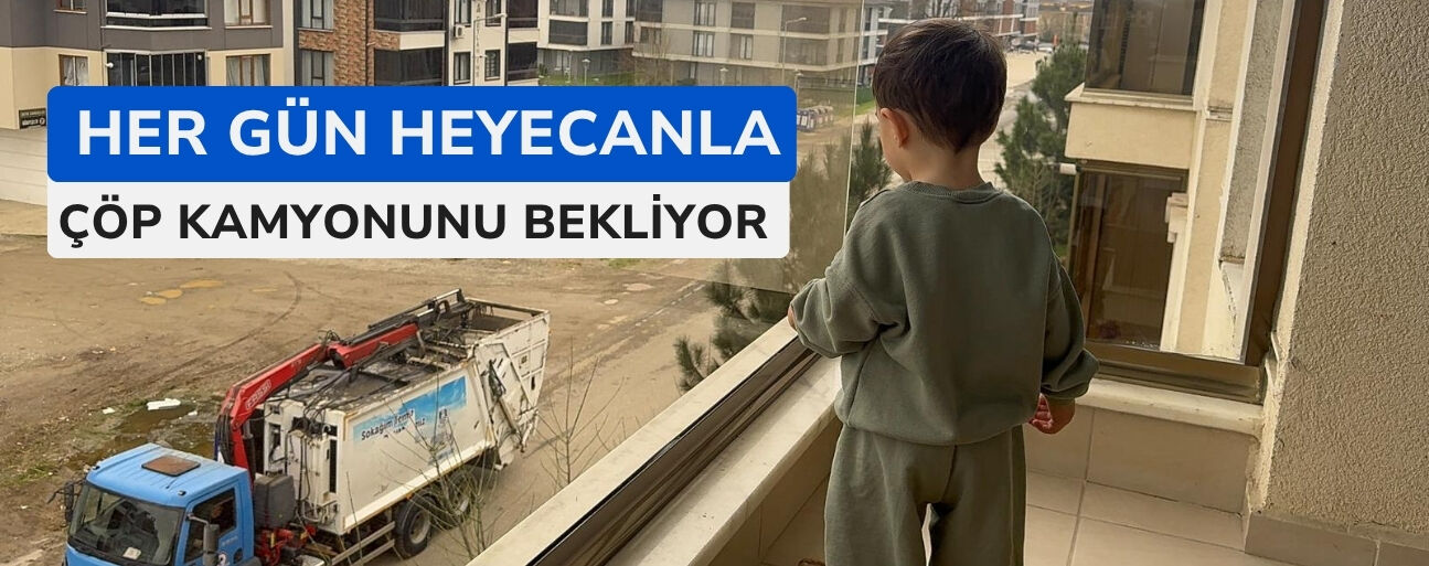 TEMİZLİK İŞÇİLERİNDEN MİNİK ARDA’YA HEDİYE