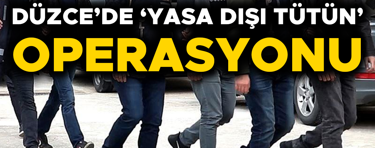 ÇOK SAYIDA ŞÜPHELİ GÖZALTINA ALINDI